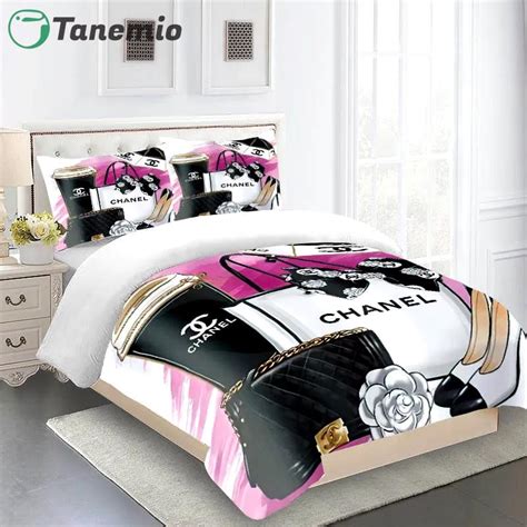 coco chanel bed comforter|chanel comforter sets queen.